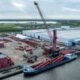 Mammoet begins assembly of world’s biggest land-based crane