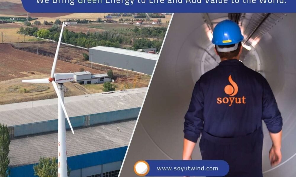 SoyutWind: Powering Tomorrow from Today The Wind Turbine Manufacturer of Türkiye