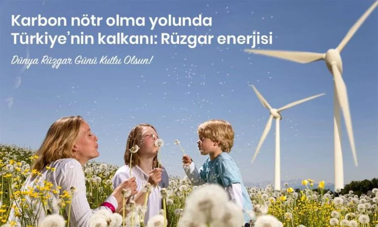Karbon nötr olma yolunda Türkiye’nin kalkanı: Rüzgar enerjisi
