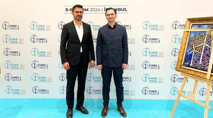 Rüzgar Enerjisi Dergisi Genel Müdürü Mesut KUL ve EKSİM Enerji Enerji Santralleri İşletme Direktörü Cenk Öztürk