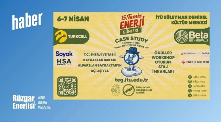 İTÜ’de Temiz Enerji Günleri 15. kez düzenleniyor