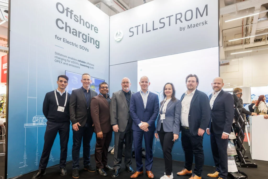 WindEnergy Hamburg’da Stillstrom, Semco Maritime ve Siemens temsilcileri toplu fotoğrafta