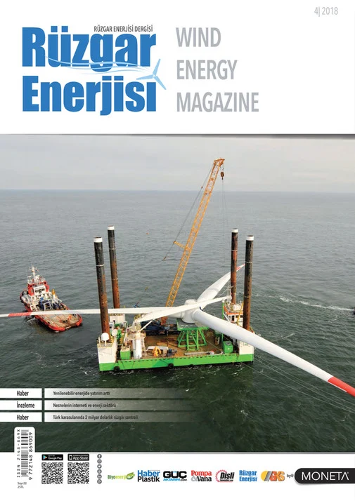Rüzgar Enerjisi Temmuz 2018 · Sayı 22 kapağı