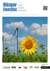 Rüzgar Enerjisi Temmuz–Ağustos 2025 · Sayı 64 kapağı