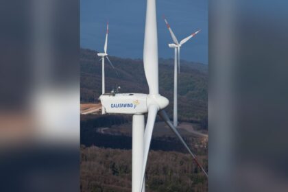 Galata Wind rüzgar santralinde türbin