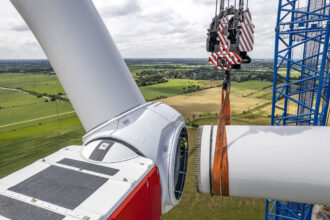 Nordex Delta4000 serisi N175/6.X rüzgâr türbininin kurulumu