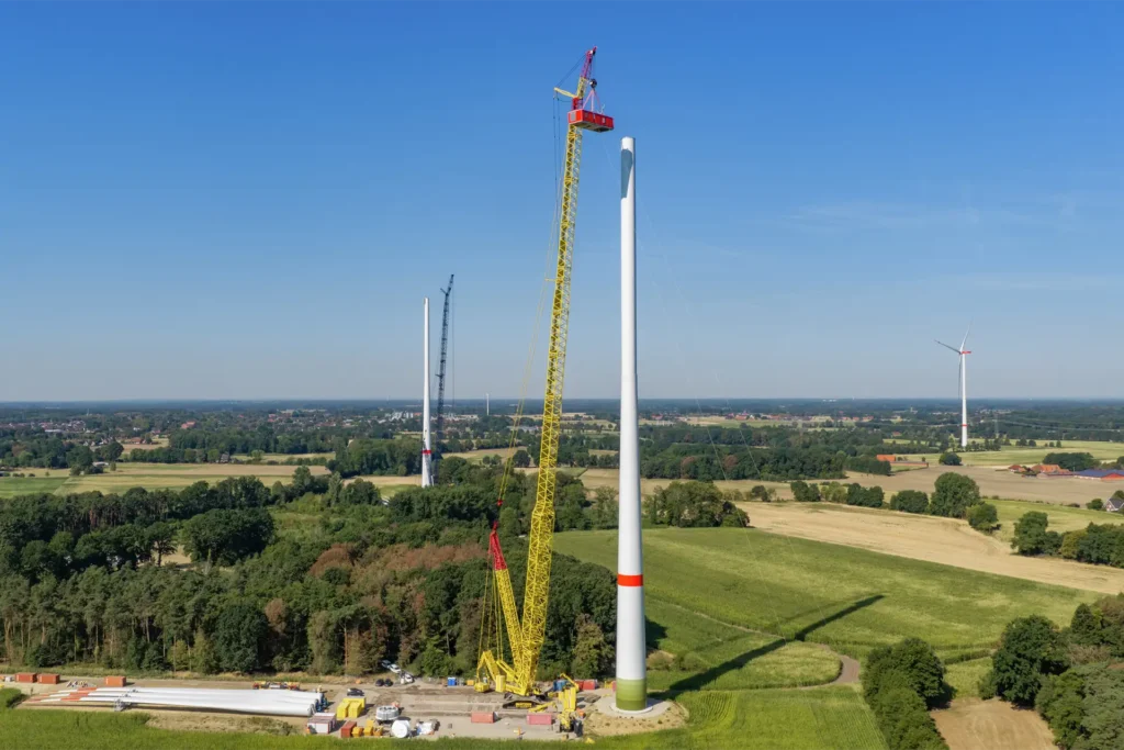 X3 bom sistemiyle donatılan Liebherr LR 1800-1.0 paletli vinç