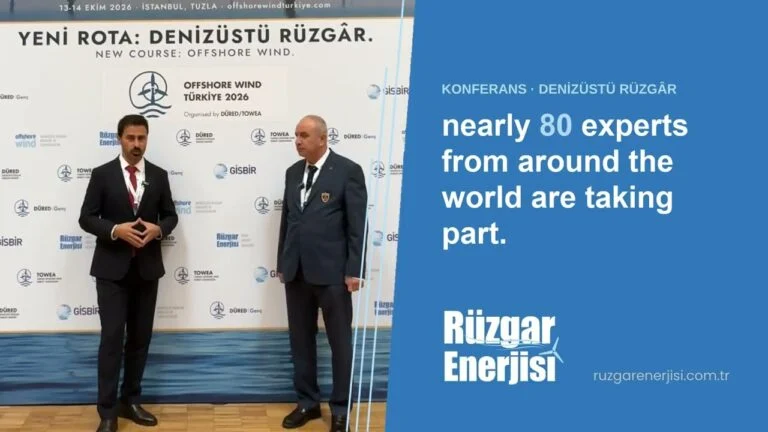 DÜRED Başkanı Murat Durak’tan sektöre Offshore Wind Türkiye 2026 daveti